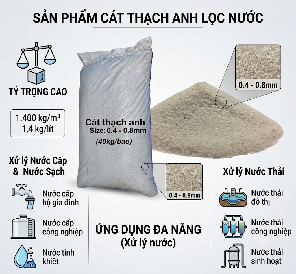 cát thạch anh