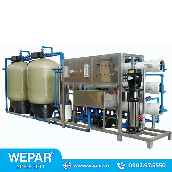Hệ thống lọc nước RO công nghiệp 8500L W8500LPH WEPAR