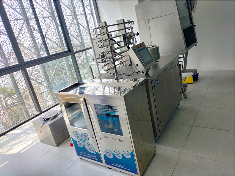 Hệ thống lọc nước RO cho phòng thí nghiệm được WEPAR lắp đặt thành công  tại Tân Bình