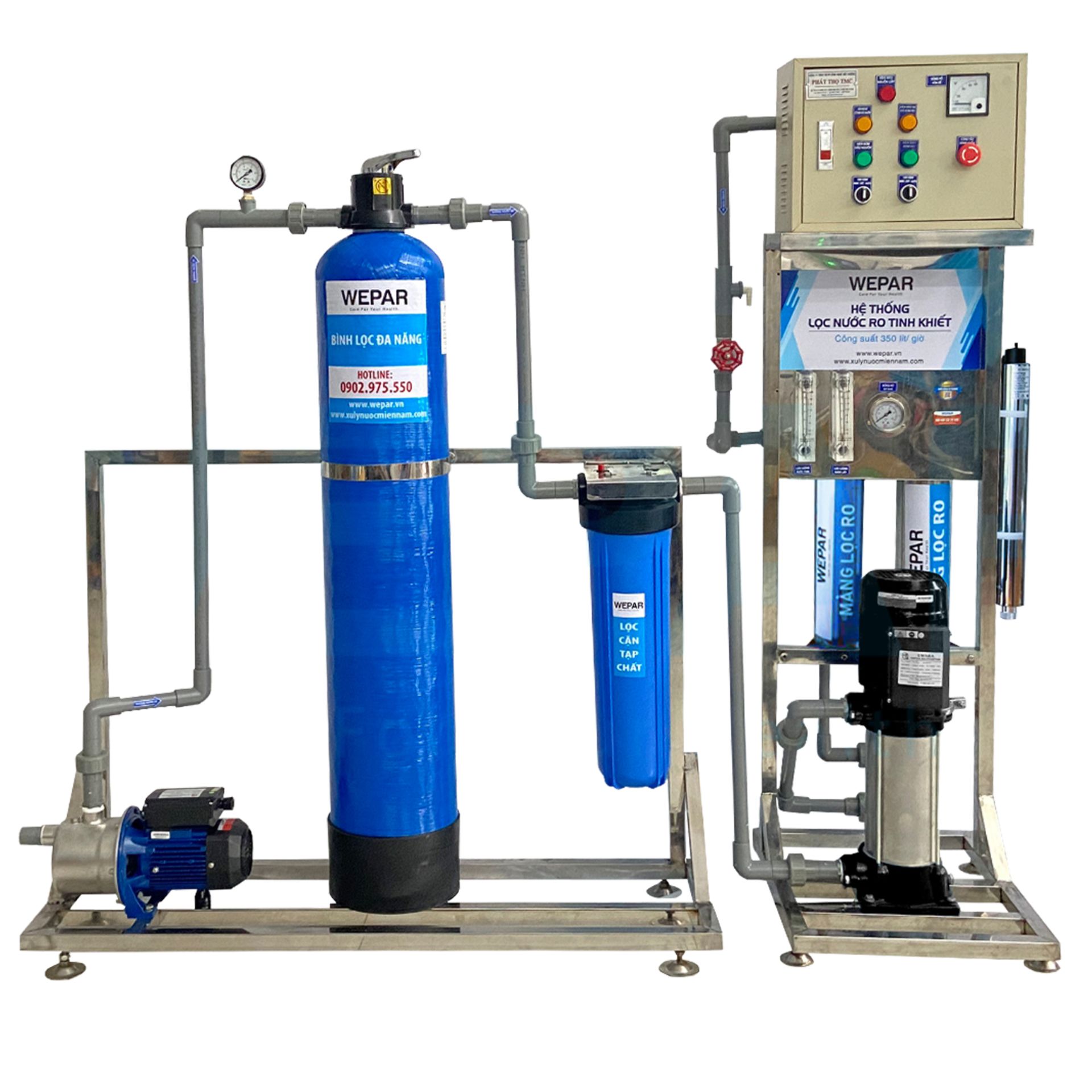 Hệ thống RO công nghiệp tinh khiết 700 L/H