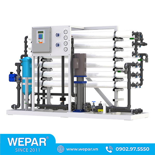 Hệ thống lọc nước RO công nghiệp 12000L W12000LPH WEPAR