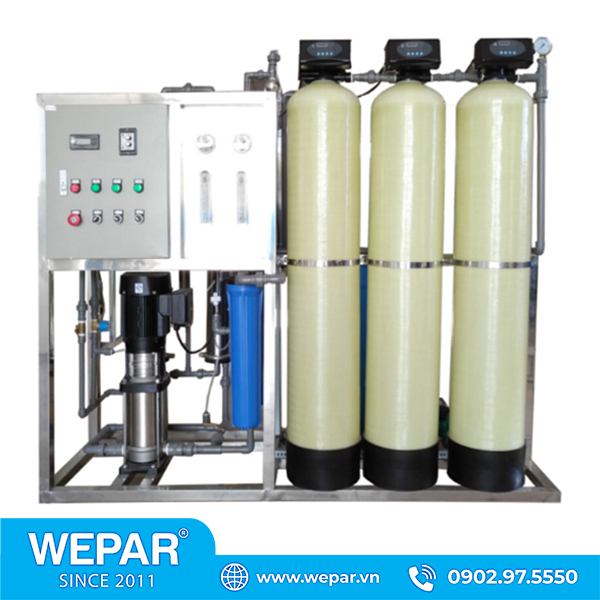 Hệ thống lọc nước RO công nghiệp 1700L W1700LPH WEPAR
