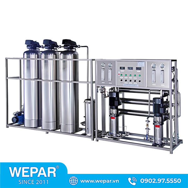 Hệ thống lọc nước RO công nghiệp 2000L W2000LPH WEPAR