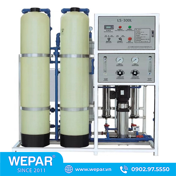 Hệ thống lọc nước RO công nghiệp 300L W300LPH WEPAR