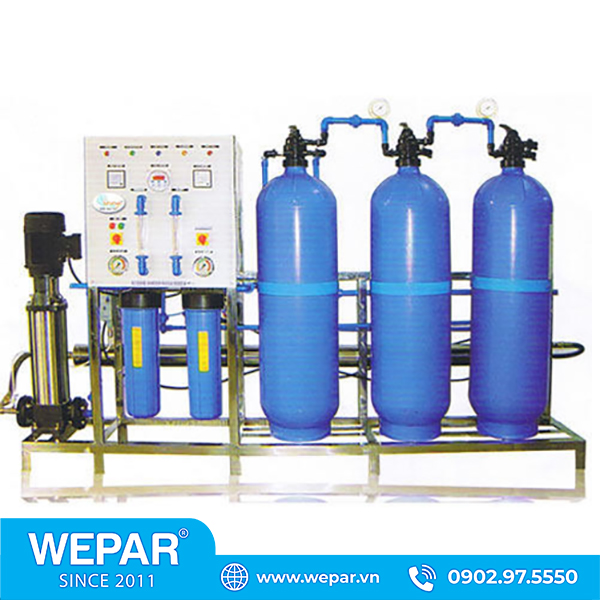 Hệ thống lọc nước RO công nghiệp 3200L W3200LPH WEPAR