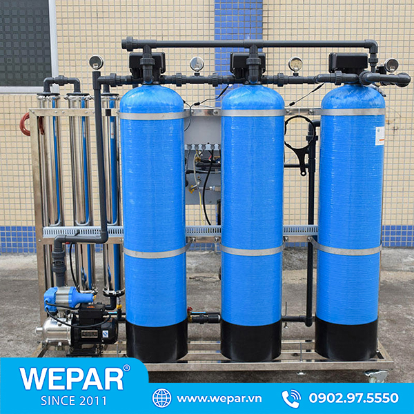 Hệ thống lọc nước RO công nghiệp 4600L W4600LPH WEPAR