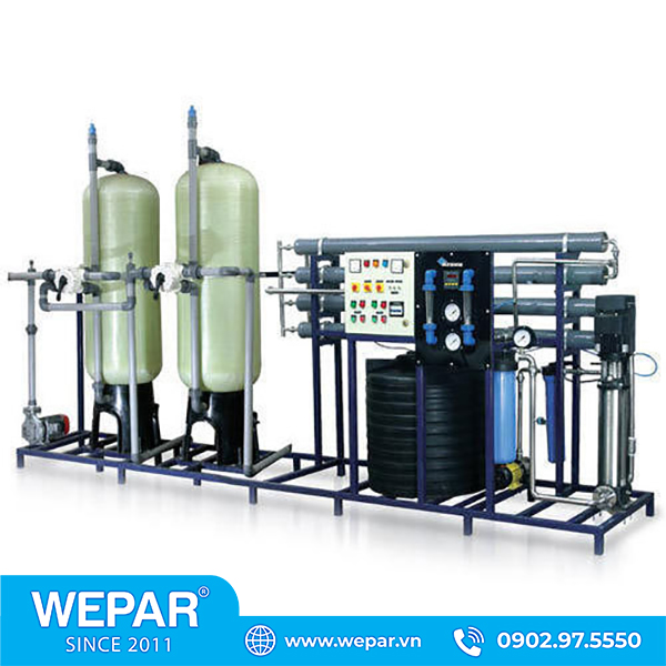 Hệ thống lọc nước RO công nghiệp 5300L W5300LPH WEPAR
