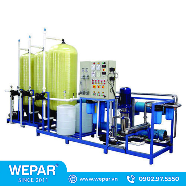 Hệ thống lọc nước RO công nghiệp 5500L W5500LPH WEPAR