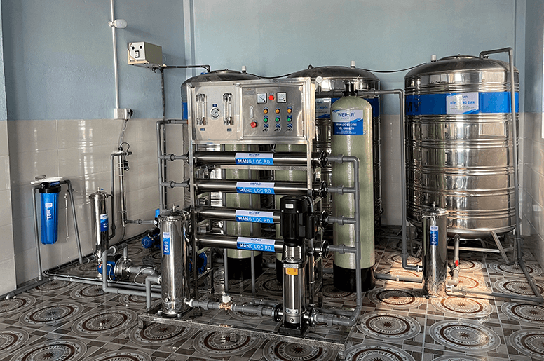 Cần lưu ý khi bảo quản hệ thống sản xuất nước tinh khiết đóng bình đóng chai