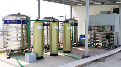 Hệ thống lọc nước RO công nghiệp bệnh viện Hòa Hảo