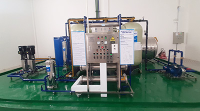 Hệ thống lọc nước RO công nghiệp tại khu công nghiệp Hoà Phú 
