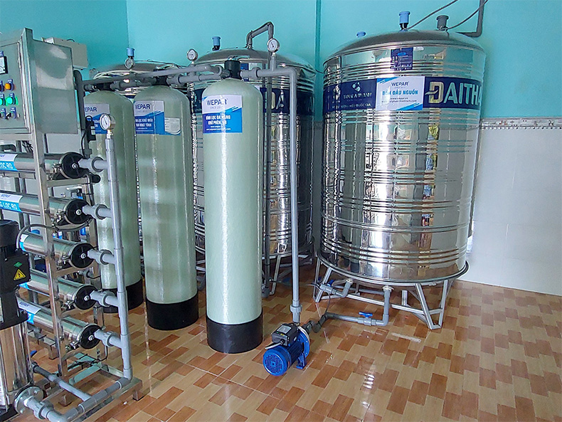 Bảng giá lắp đặt hệ thống lọc nước đóng bình 20 lít ở Cà Mau