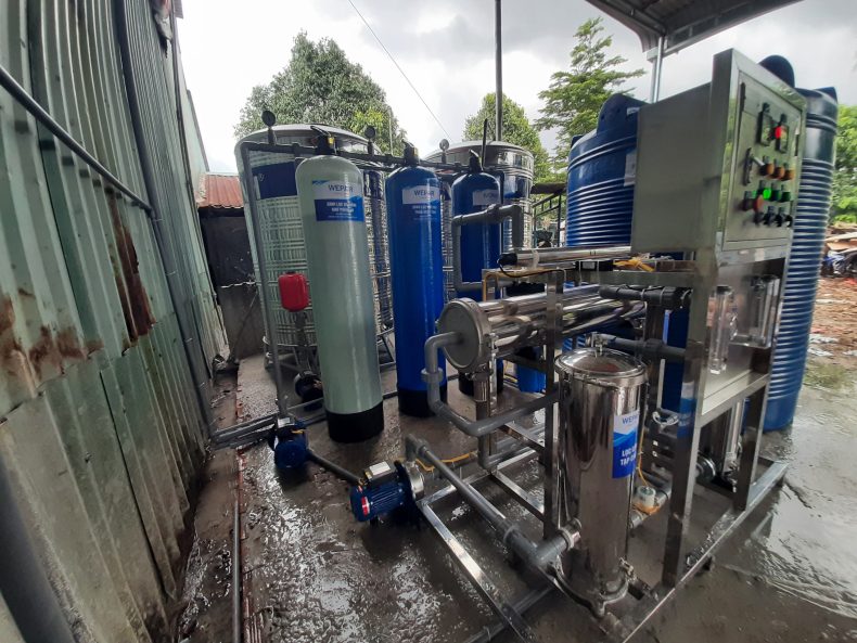 Hệ thống lọc nước sản xuất bún ở Bình Dương