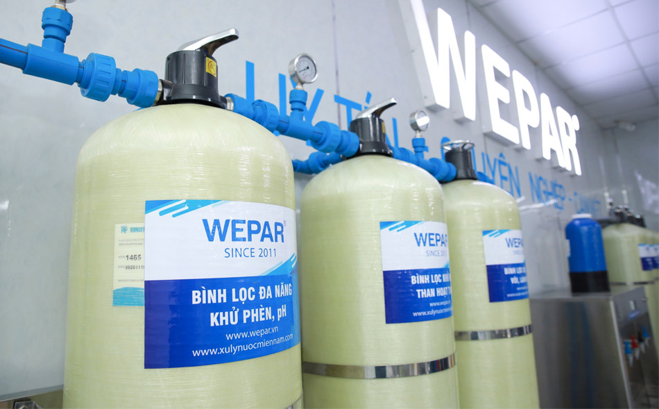 Wepar cung cấp các thiết bị vật tư, giải pháp lọc nước hiệu quả cho mọi tính chất nguồn nước.
