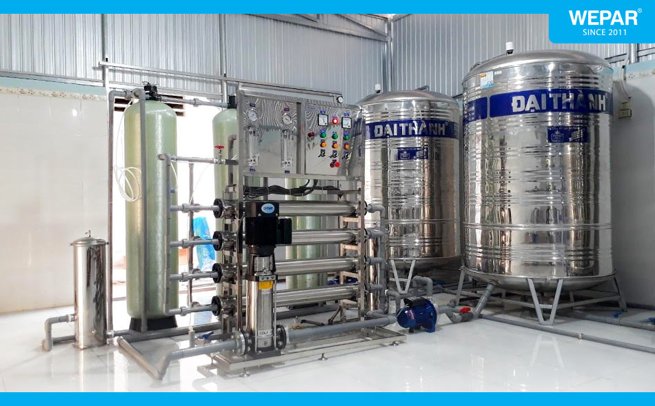 Wepar là đơn vị chuyên tư vấn, thiết kế, lắp đặt hệ thống lọc nước đóng bình đóng chai trên toàn quốc.