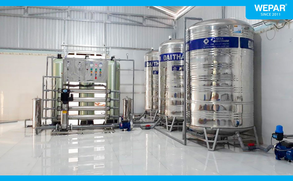 Chi phí lắp đặt mở xưởng sản xuất nước đóng bình còn tùy thuộc vào mặt bằng xưởng.