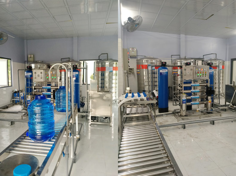 Tư vấn mở cơ sở sản xuất nước đóng bình 20L tại Tiền Giang