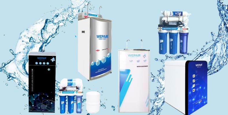các sản phẩm máy lọc nước hiện đại tại Wepar giúp bạn bán máy lọc nước hiệu quả và chất lượng