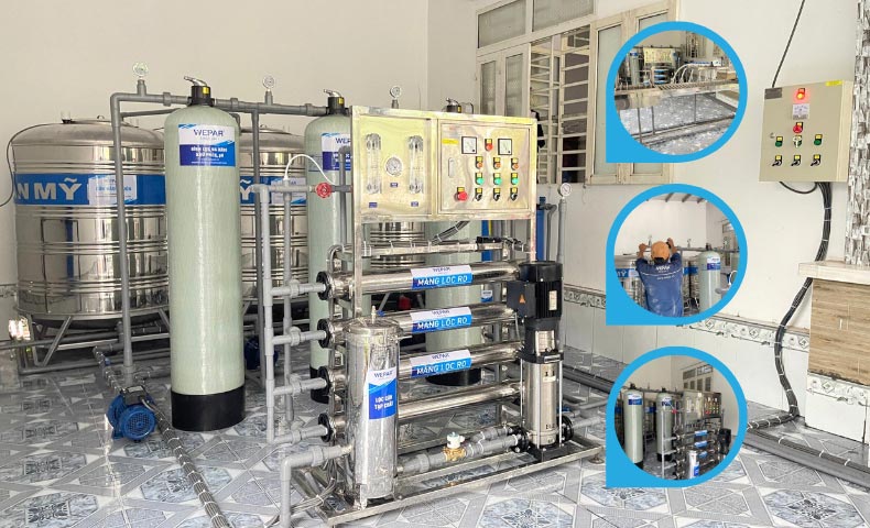 Các ưu điểm khi đầu tư xưởng lọc nước RO sản xuất đóng bình đóng chai.