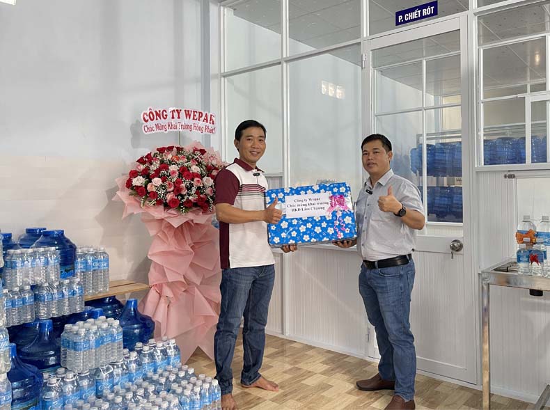 Tham quan cơ sở sản xuất nước đóng bình đóng chai tại Phú Yên được nhiều khách hàng khen ngợi