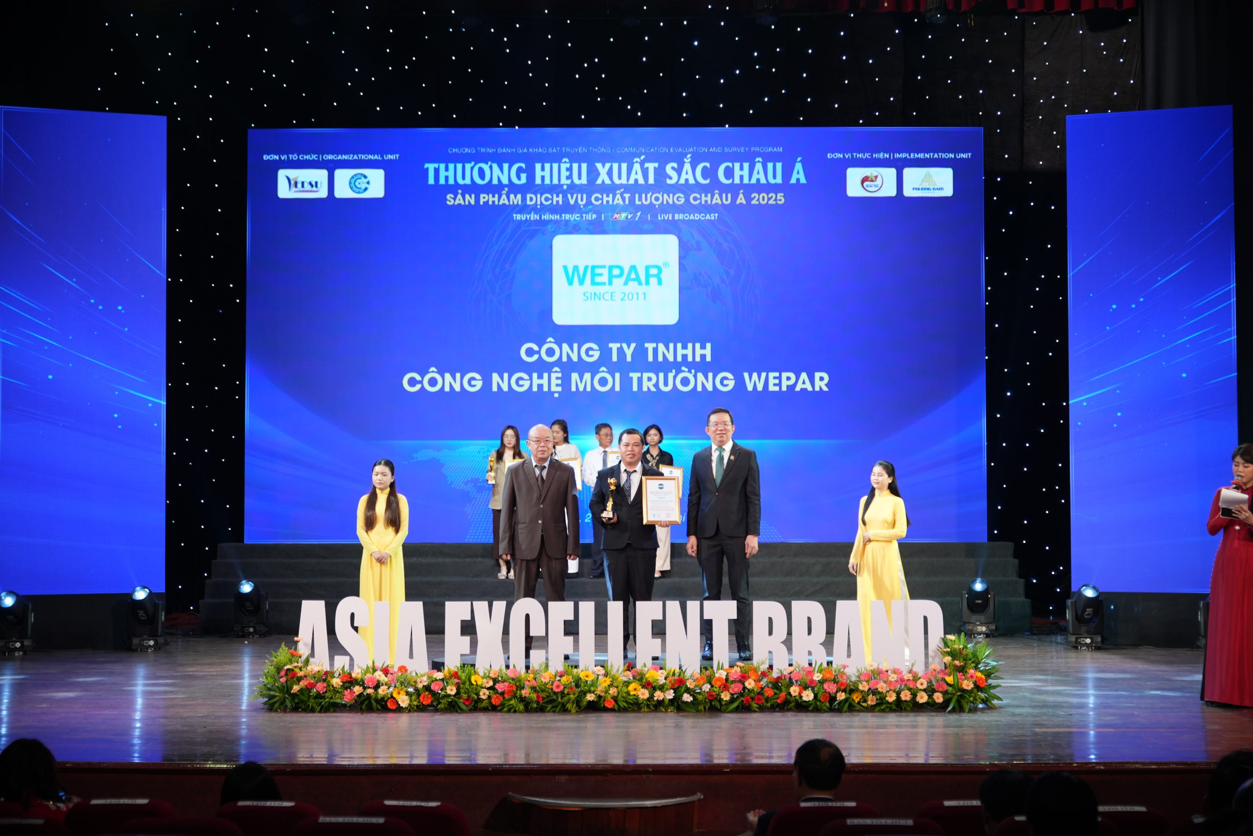 Vinh dự nhận Huy chương Vàng thương hiệu xuất sắc Châu Á 2025