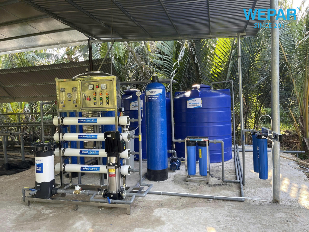 Hệ thống lọc nước nhiễm mặn Wepar