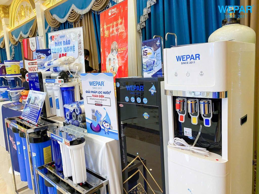 Gian hàng Wepar tại lễ kỷ niệm doanh nhân Việt Nam tại WESBA