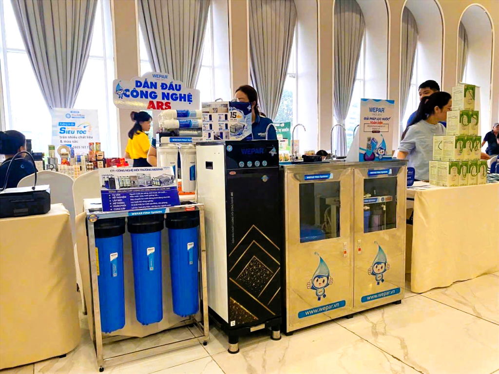 Gian hàng Wepar trong Lễ Kỷ niệm 20 năm Hội Doanh Nhân Sài Gòn