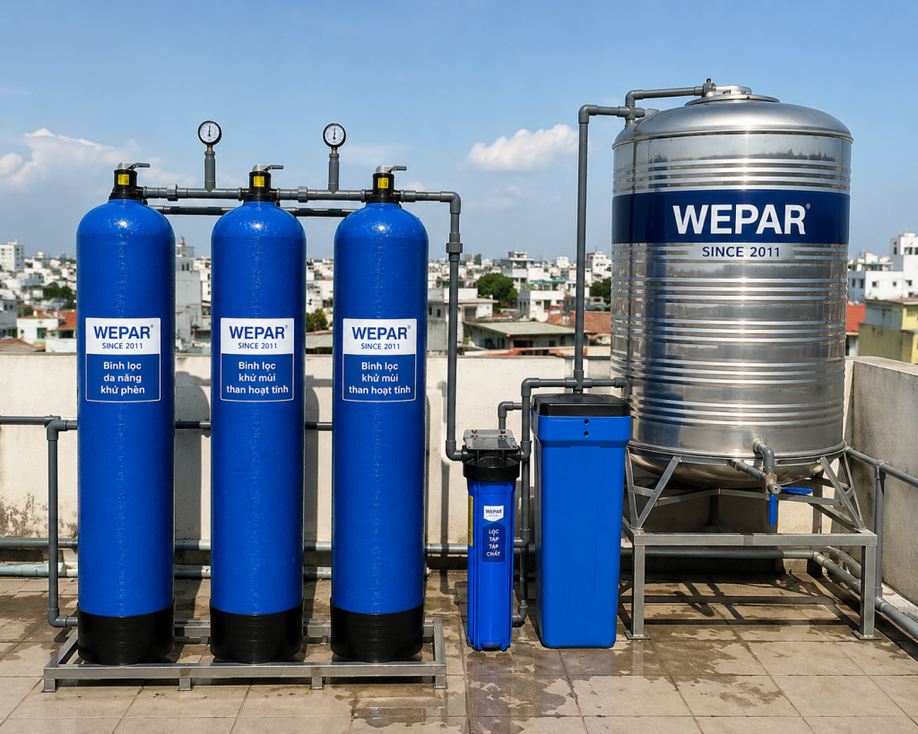 Vì sao có các vấn đề thường gặp của cột lọc nước sau quãng thời gian sử dụng?